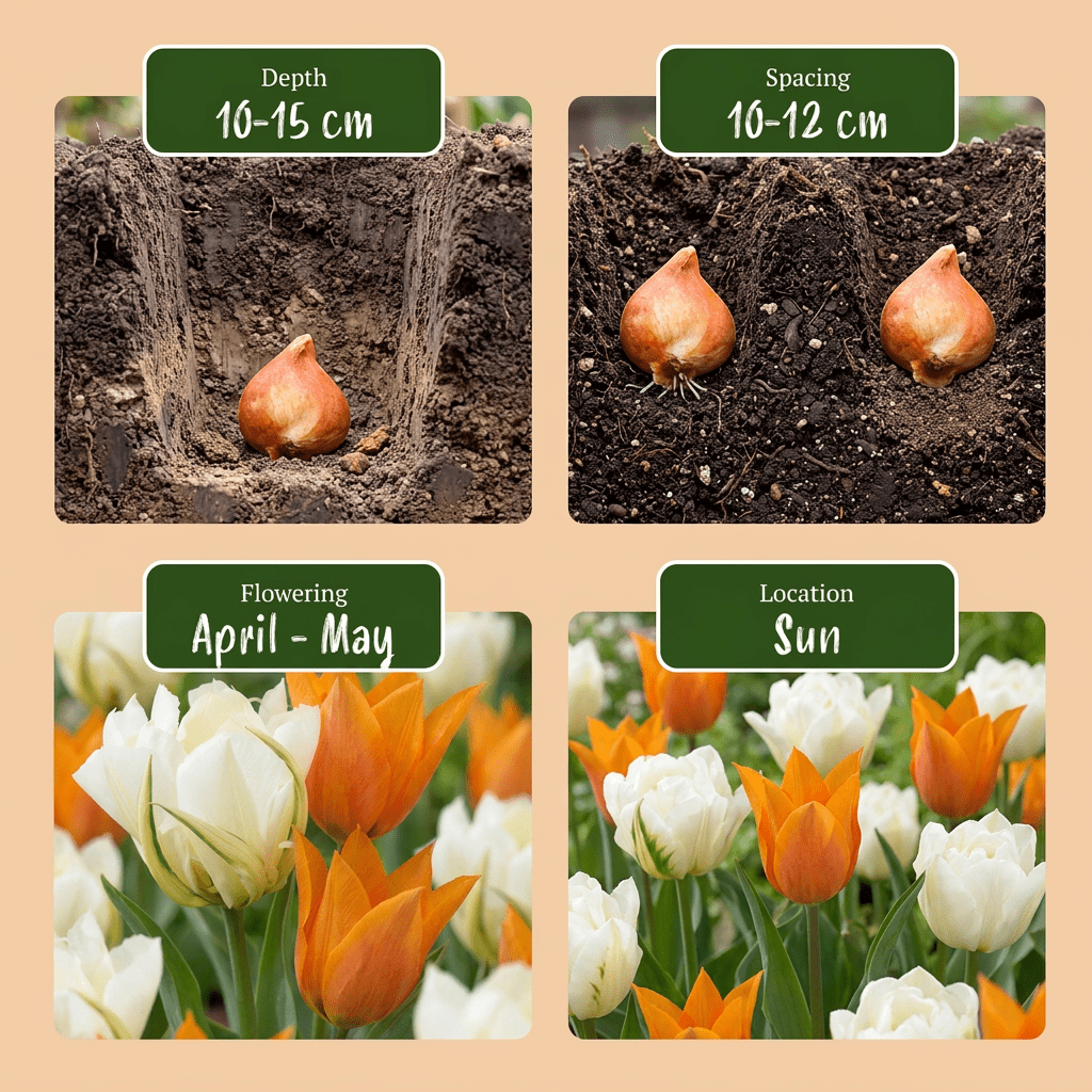 Tulpe Sunbath – Tulipa online kaufen | 15 bis 120 Blumenzwiebeln, Gelb-Weiß &amp; leuchtend – Wurzelwerk Design - Wurzelwerk Design