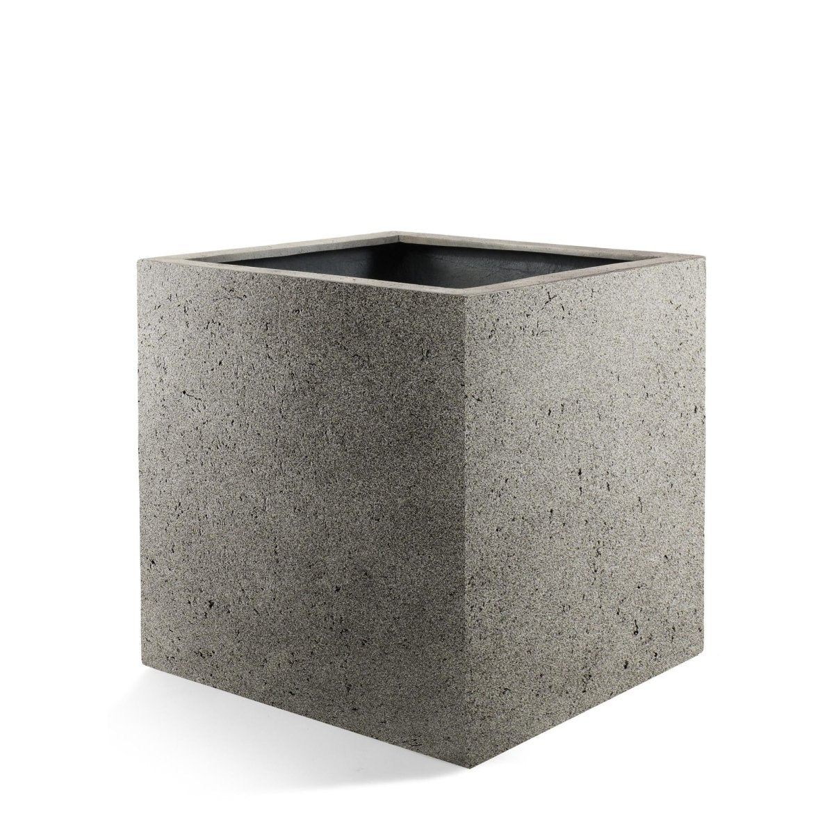 Topf Grigio Cube Natural Concrete - D40 x H40 - Wurzelwerk Design