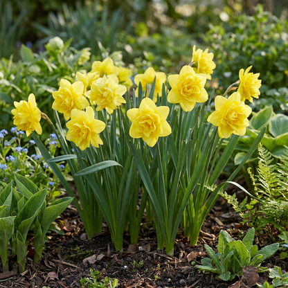 Gefüllte Narzisse Golden Ducat – Narcissus online kaufen | 10 bis 80 Blumenzwiebeln, goldgelb &amp; gefüllt – Wurzelwerk Design