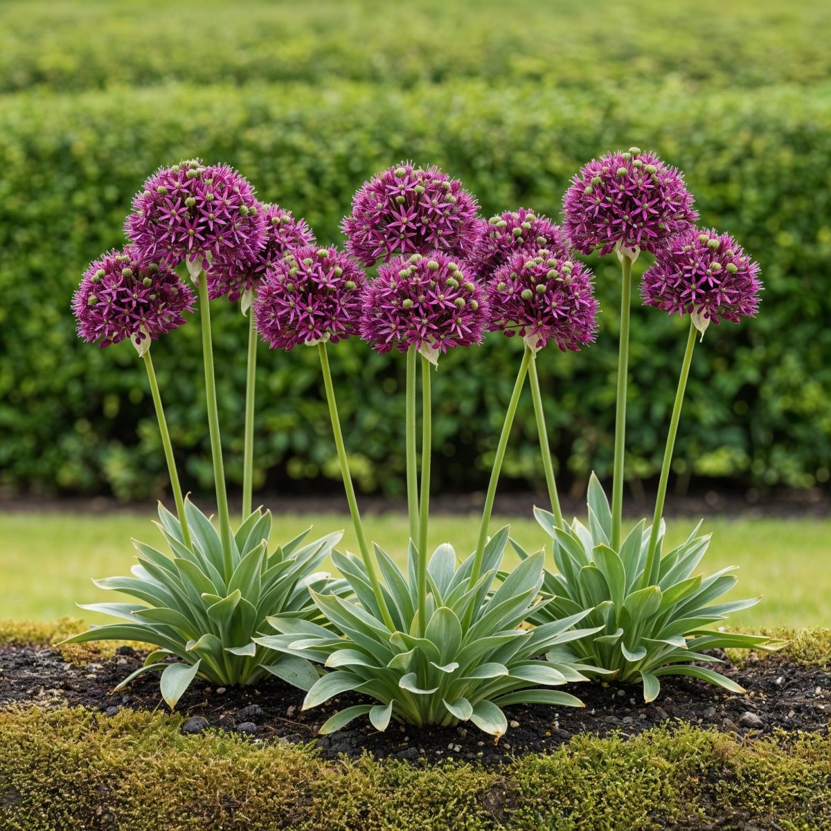 Allium Miami Blumenzwiebeln | 15 Stück Lila – Zwiebelgröße 10/11 – XXL Pack - Wurzelwerk Design