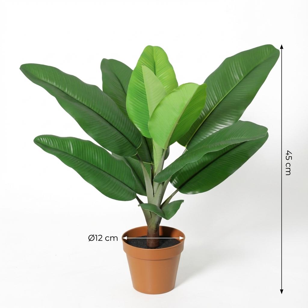Kunstpflanze Philodendron, 45-120 cm, Everspring, detailreiche grüne Pflanze mit großen Blättern, ideal für Dekorationszwecke