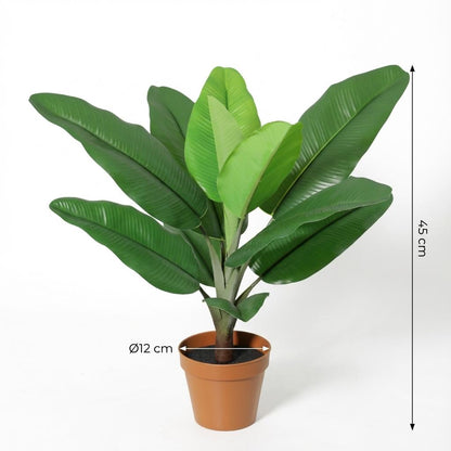 Kunstpflanze Philodendron, 45-120 cm, Everspring, detailreiche grüne Pflanze mit großen Blättern, ideal für Dekorationszwecke