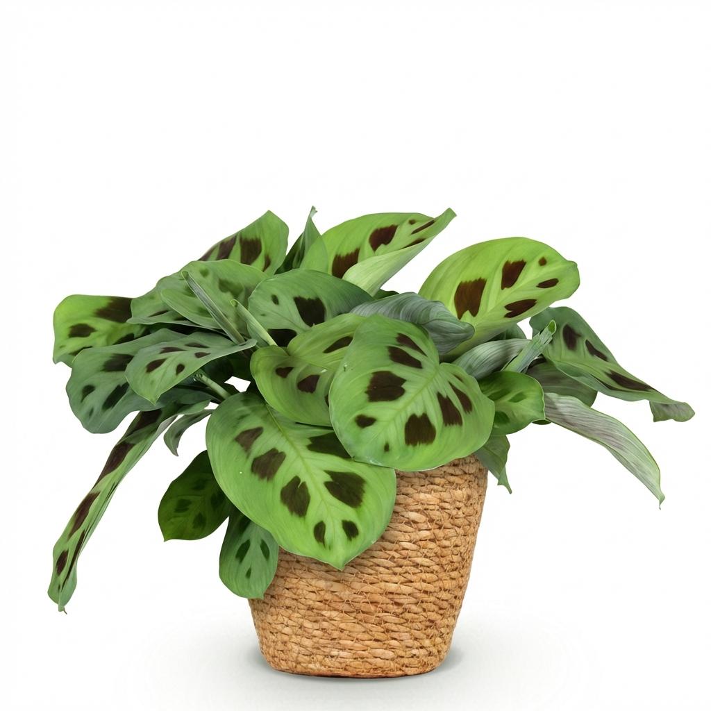 Maranta Kerchoveana kaufen | Zebrapflanze – Topf Ø 12 cm, Höhe 25 cm - Wurzelwerk Design
