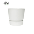 Topf elho Greenville Round weiß - D39 x H37 - Wurzelwerk Design
