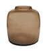 Vase Glas - M - H25 W25 - Bartica - Taupe - Wurzelwerk Design