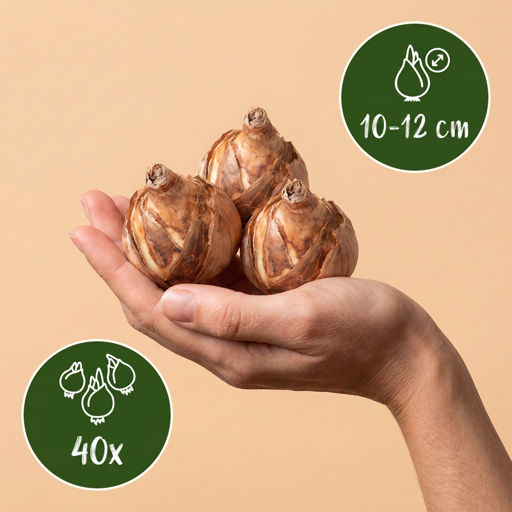 Botanische Narzissen Mischung – Narcissus online kaufen | 40 bis 160 Blumenzwiebeln, zierlich &amp; stark verwildernd – Wurzelwerk Design