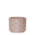 Diamond Pearl Dekotopf - Sand - Ø 6 cm - Wurzelwerk Design