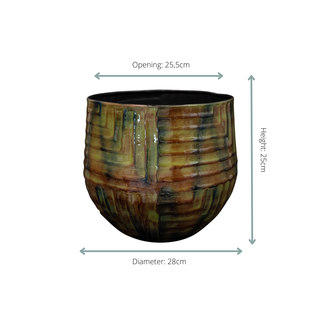 Blumentopf Mette Marrakech in verschiedenen Größen