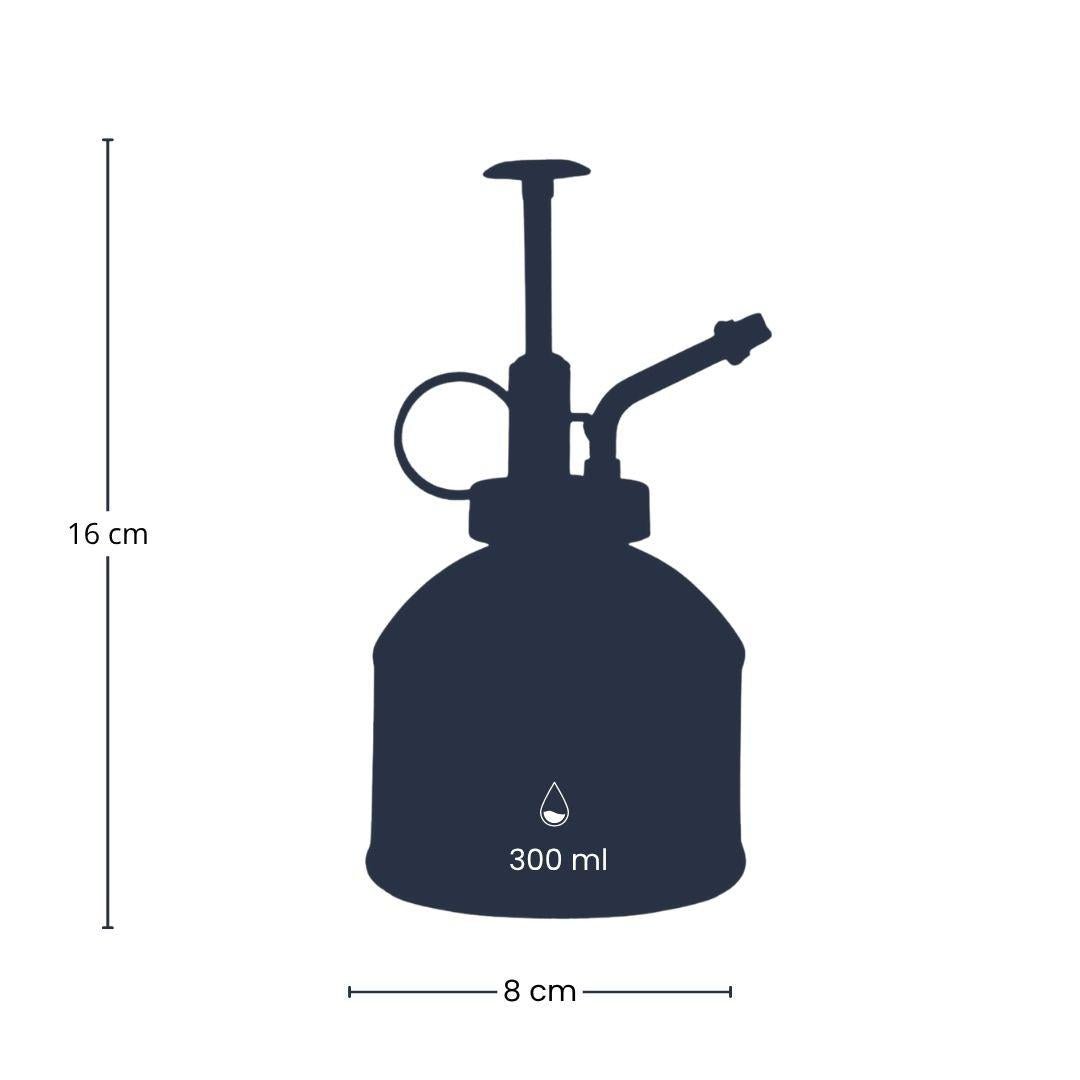 Pflanzensprüher - Silber - Edelstahl - 300 ml - Wurzelwerk Design