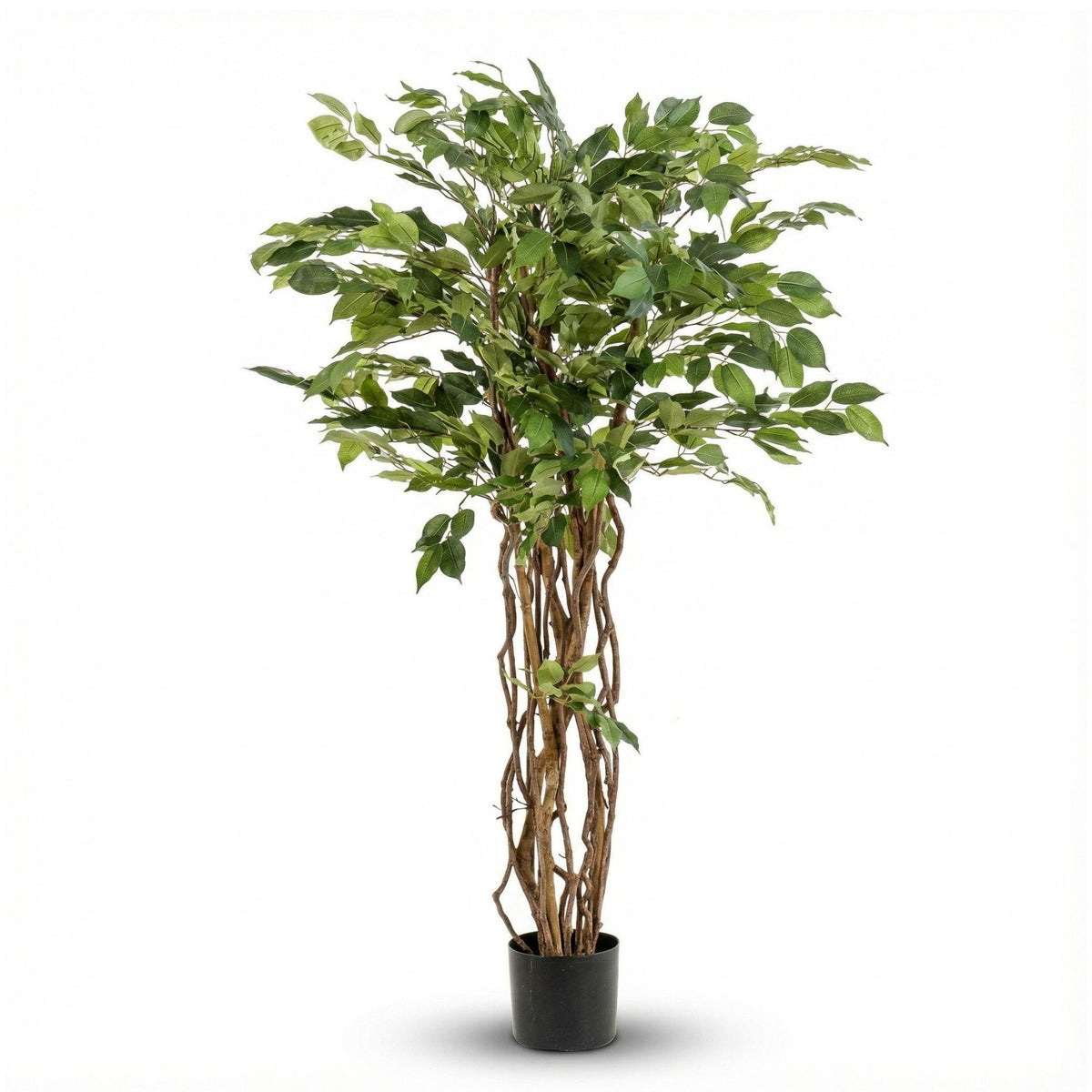 Künstlicher Ficus Liana Baum, 140 cm hoch, Everspring, realistisch aussehende Zimmerpflanze für Dekoration.