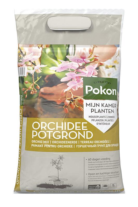 Orchidee Blumenerde – 5 Liter – Spezialerde für gesunde &amp; blühfreudige Orchideen - Wurzelwerk Design