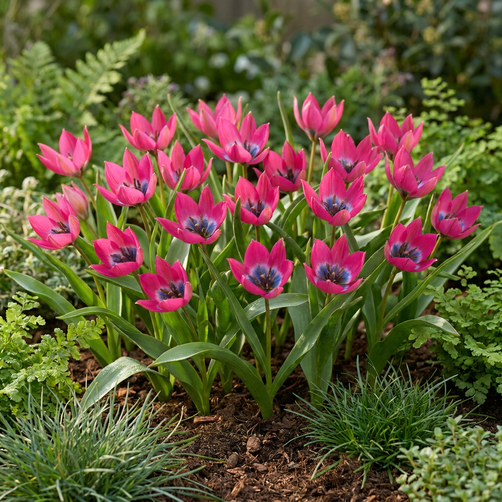 Wildtulpe Little Beauty – Tulipa online kaufen | 50 bis 200 Blumenzwiebeln, niedrig &amp; verwildernd – Wurzelwerk Design