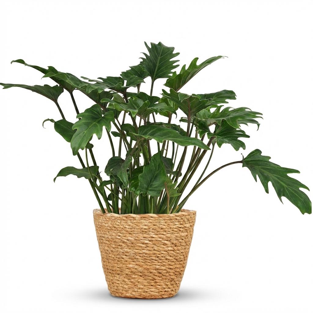 Philodendron Xanadu kaufen | Zimmerpflanze – Topf Ø 19 cm, Höhe 60 cm - Wurzelwerk Design