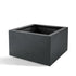 Topf Grigio Low Cube Anthrazit - D60 x H40 - Wurzelwerk Design
