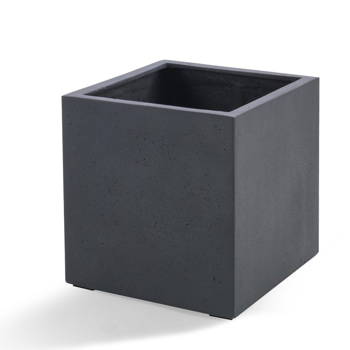 Topf Grigio Cube Anthrazit - D50 x H50 - Wurzelwerk Design
