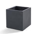 Topf Grigio Cube Anthrazit - D50 x H50 - Wurzelwerk Design