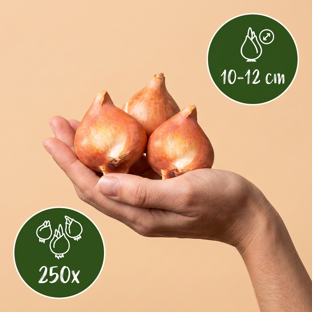 Blumenzwiebel-Mischung Blau – für große Flächen online kaufen | 250 bis 1000 Zwiebeln – Wurzelwerk Design