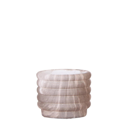 Marmor - Topf - Dunkel - Ø 6 cm - Wurzelwerk Design