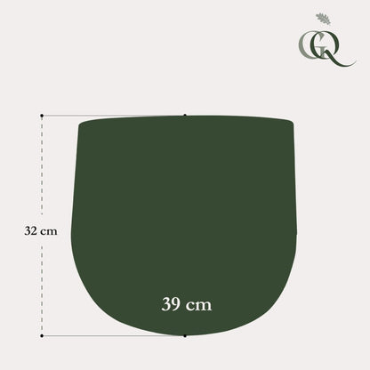 Kupfertopf Elisa vintage green - L - H32 W39 - Wurzelwerk Design