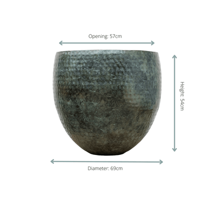 Topf Fabien Mystic Green - Wurzelwerk Design