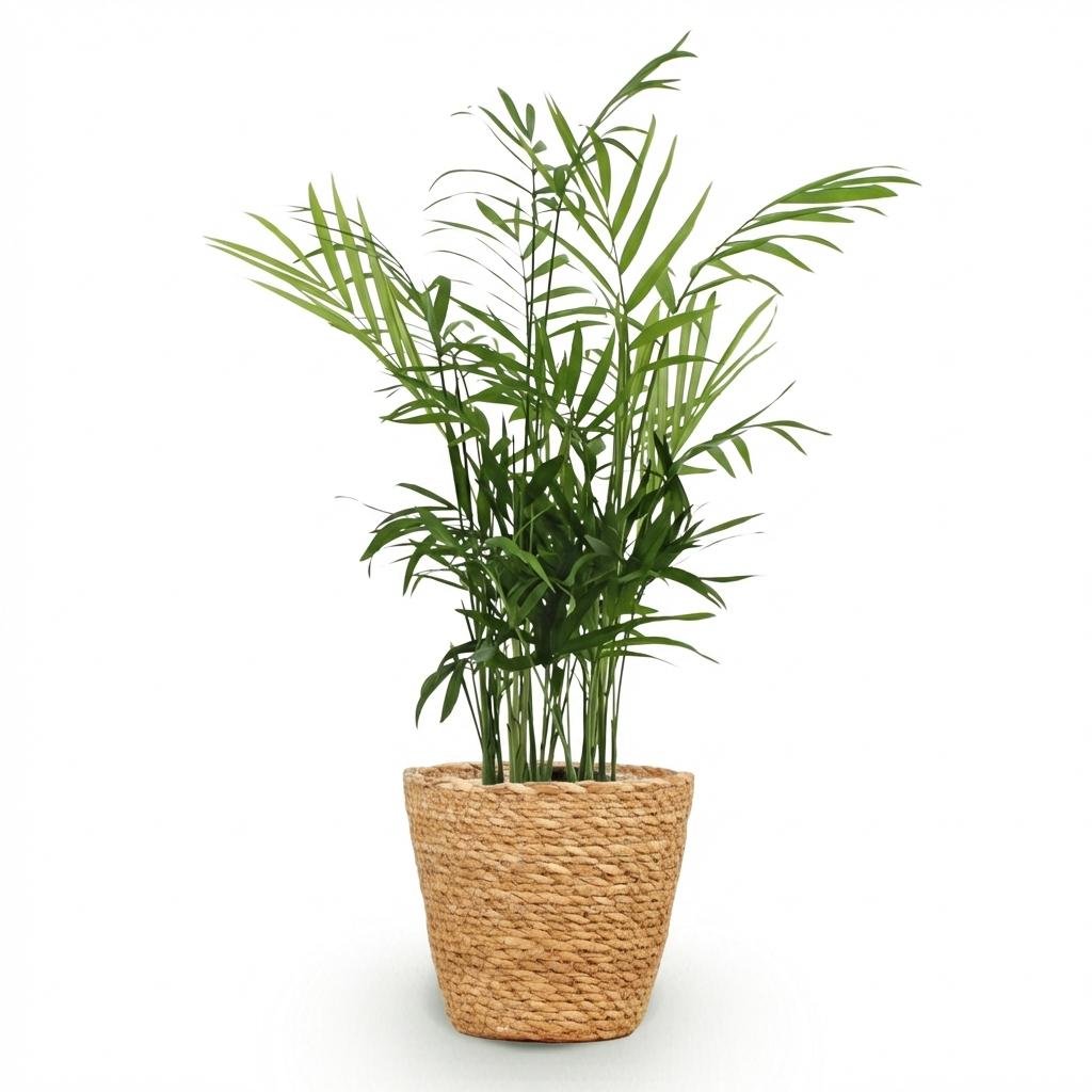 Goldpalme kaufen | Chamaedorea elegans – haustierfreundlich, Topf Ø 12 cm - Wurzelwerk Design