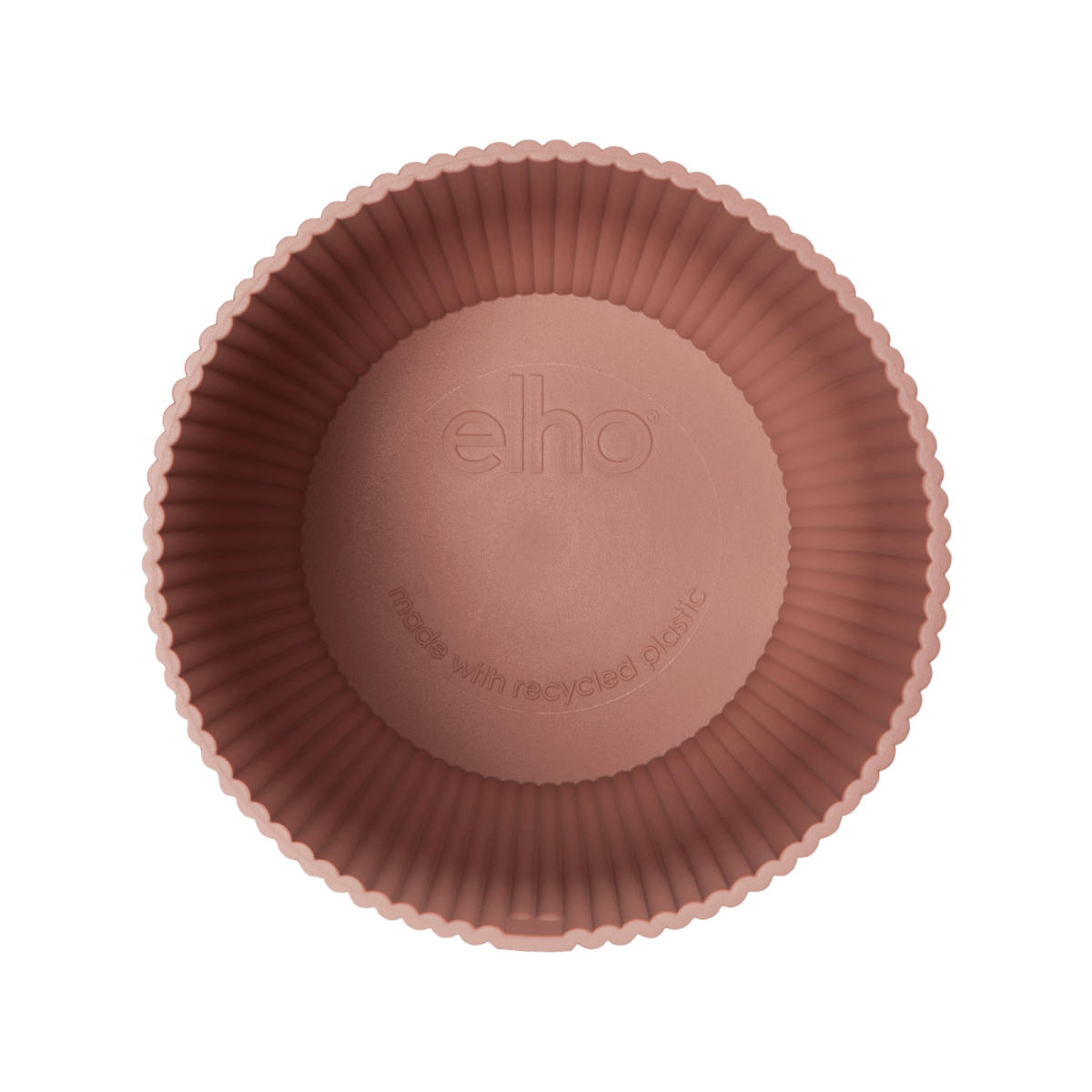 Topf elho Vibes Fold Round rose - D25 x H23 - Wurzelwerk Design