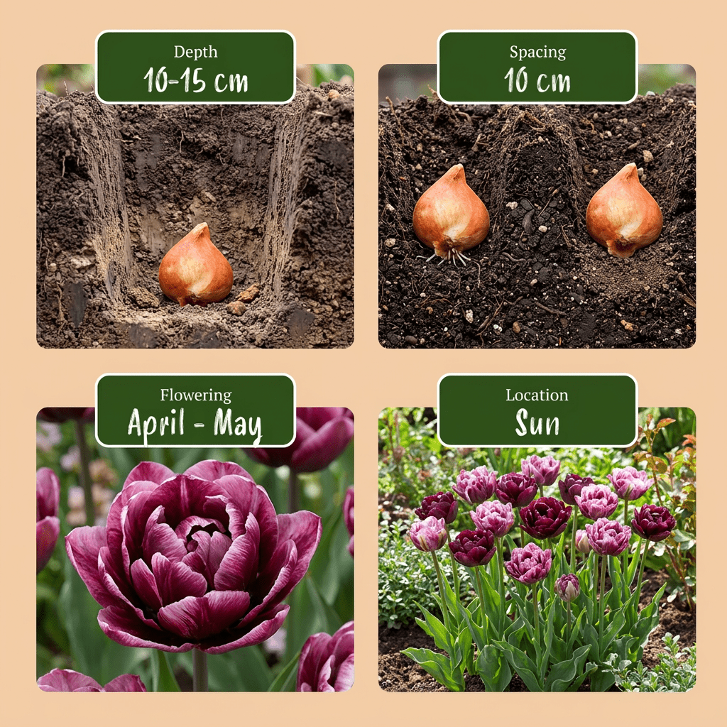 Tulpen-Mischung Sweet Desire – Tulipa online kaufen | 12 bis 96 Blumenzwiebeln in warmen Rosatönen – Wurzelwerk Design - Wurzelwerk Design