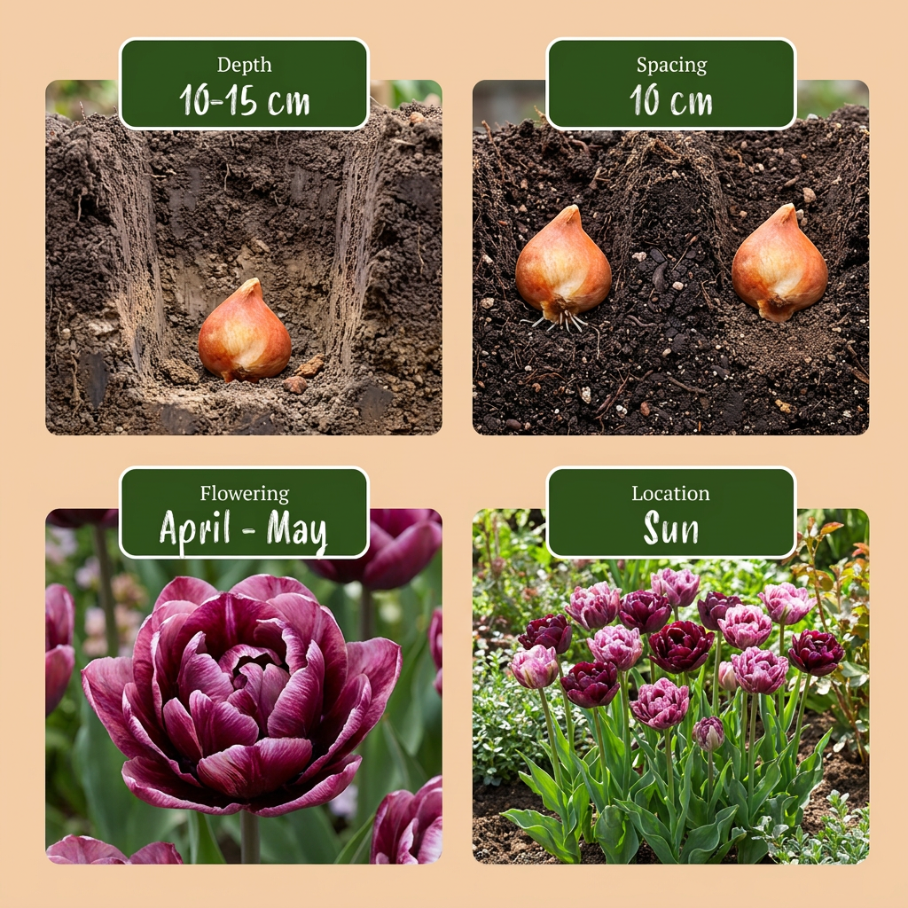 Tulpen-Mischung Sweet Desire – Tulipa online kaufen | 12 bis 96 Blumenzwiebeln in warmen Rosatönen – Wurzelwerk Design