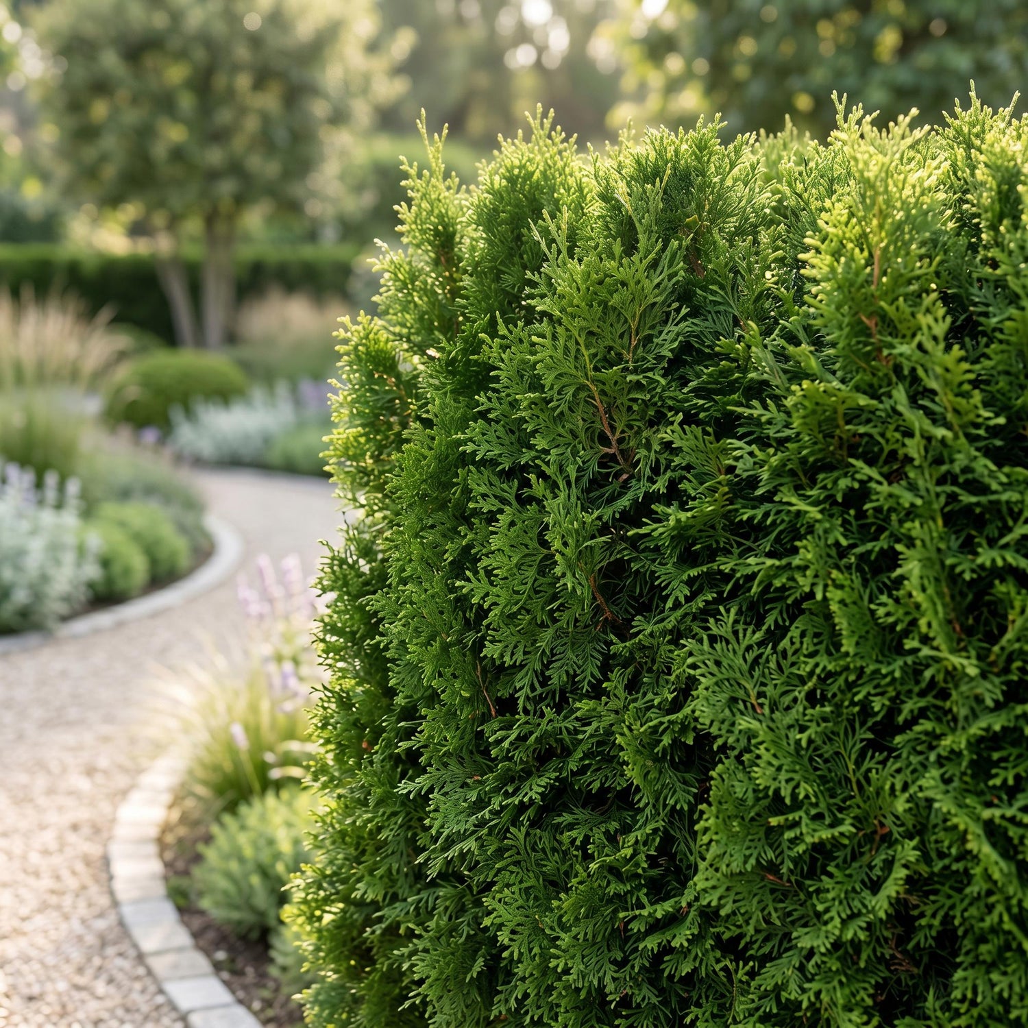Lebensbaum Smaragd Jungpflanzen – Thuja occidentalis online kaufen | 8er-Set, immergrün &amp; winterhart – Wurzelwerk Design