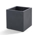 Topf Grigio Cube Anthrazit - D60 x H60 - Wurzelwerk Design