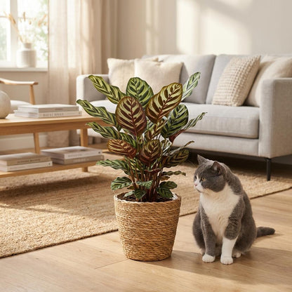 Calathea Makoyana kaufen | Pfauen-Korbmarante – Topf Ø 19 cm