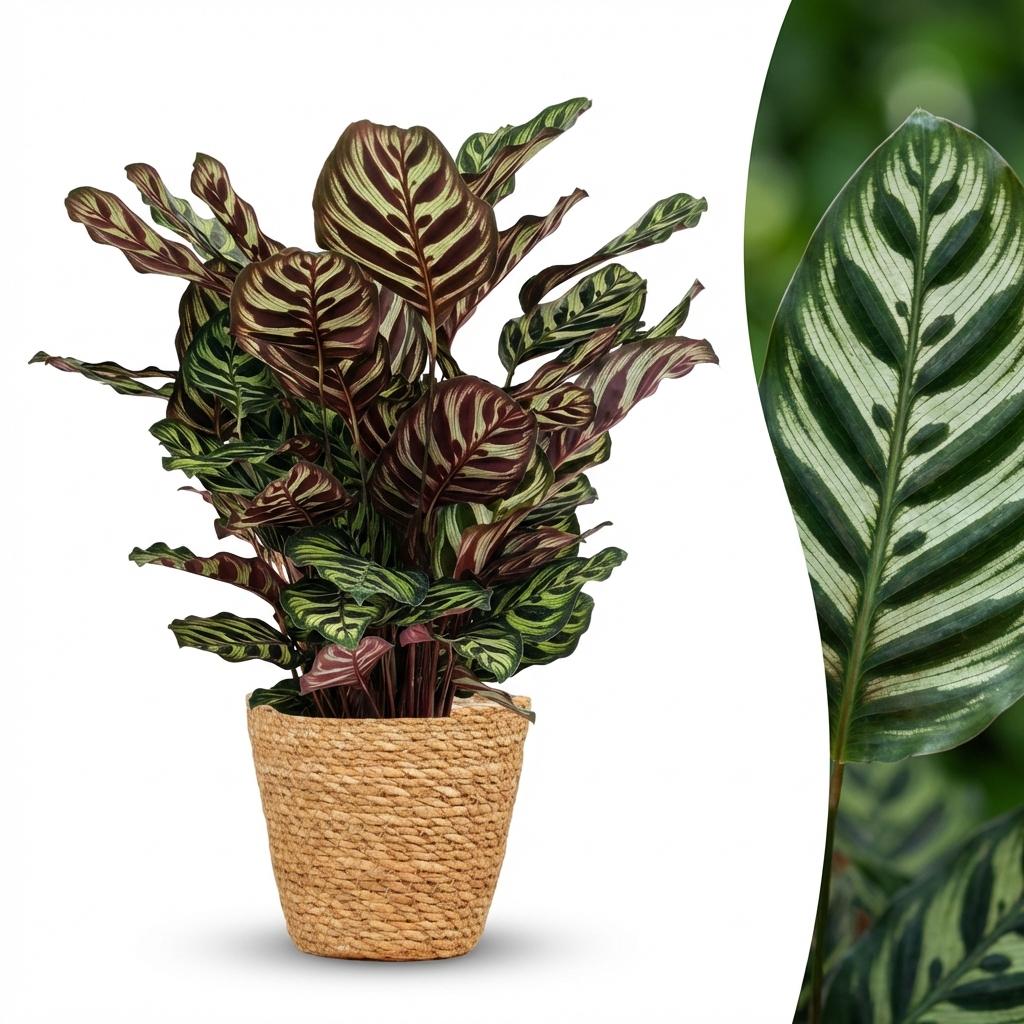 Calathea Makoyana kaufen | Pfauen-Korbmarante – Topf Ø 19 cm