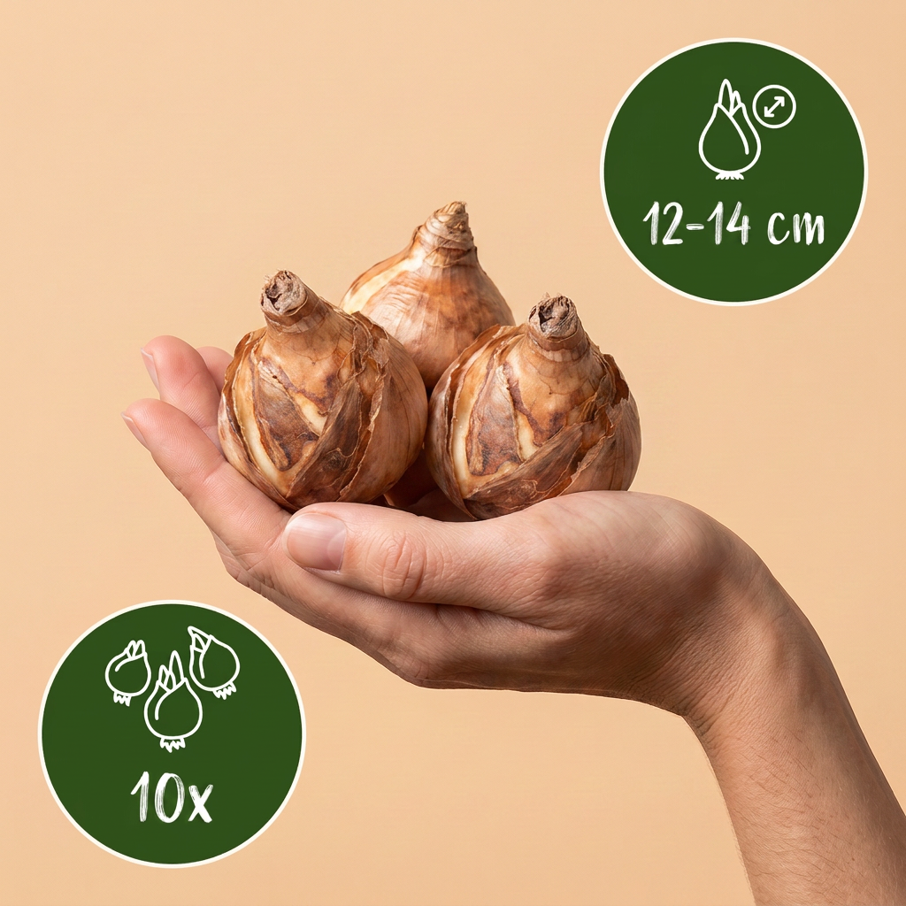 Narzisse Macaron Bloss – Narcissus online kaufen | 10 bis 80 Blumenzwiebeln, weiß-gelb &amp; auffällig – Wurzelwerk Design