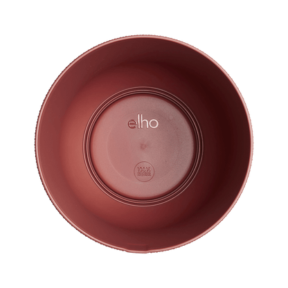 Topf elho Jazz Round tuscan red - D19 x H18 - Wurzelwerk Design