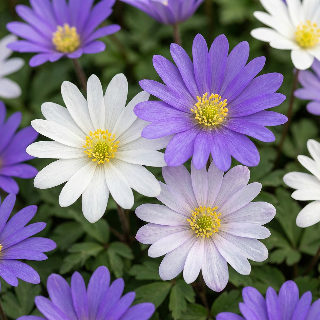 Strahlenanemone – Anemone blanda online kaufen | 50 bis 400 Knollen, bunt &amp; verwildernd – Wurzelwerk Design