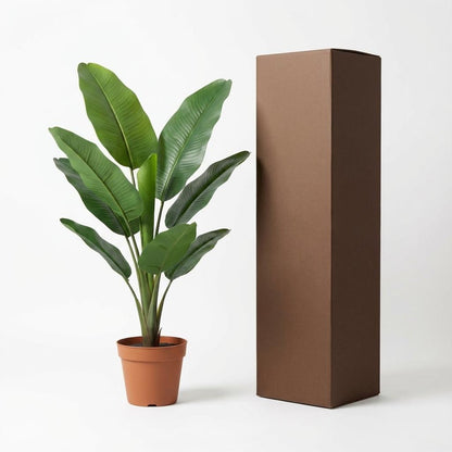 Everspring Kunstpflanze Philodendron, 45-120 cm hohe grüne Pflanze mit großen Blättern, realistische Dekorationspflanze