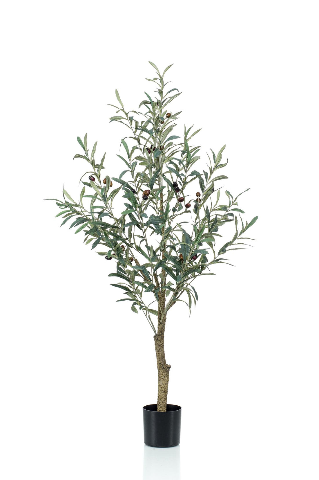 Künstlicher Olivenbaum von Everspring, 115–180 cm, realistische Olea europaea Kunstpflanze für natürliche Raumgestaltung