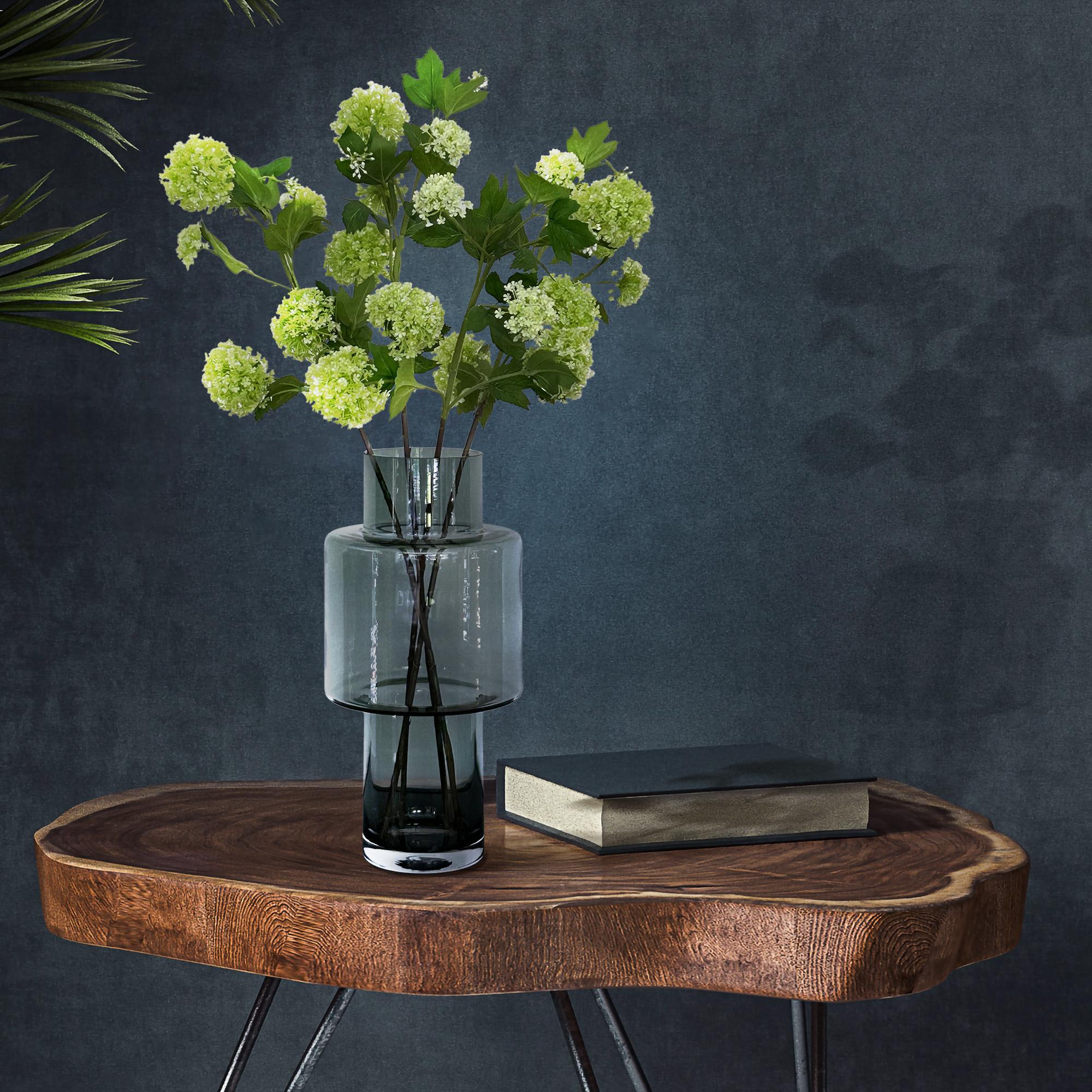 Künstliche Blumen Solo Cream Viburnum Opulus Zweige x 4 75cm