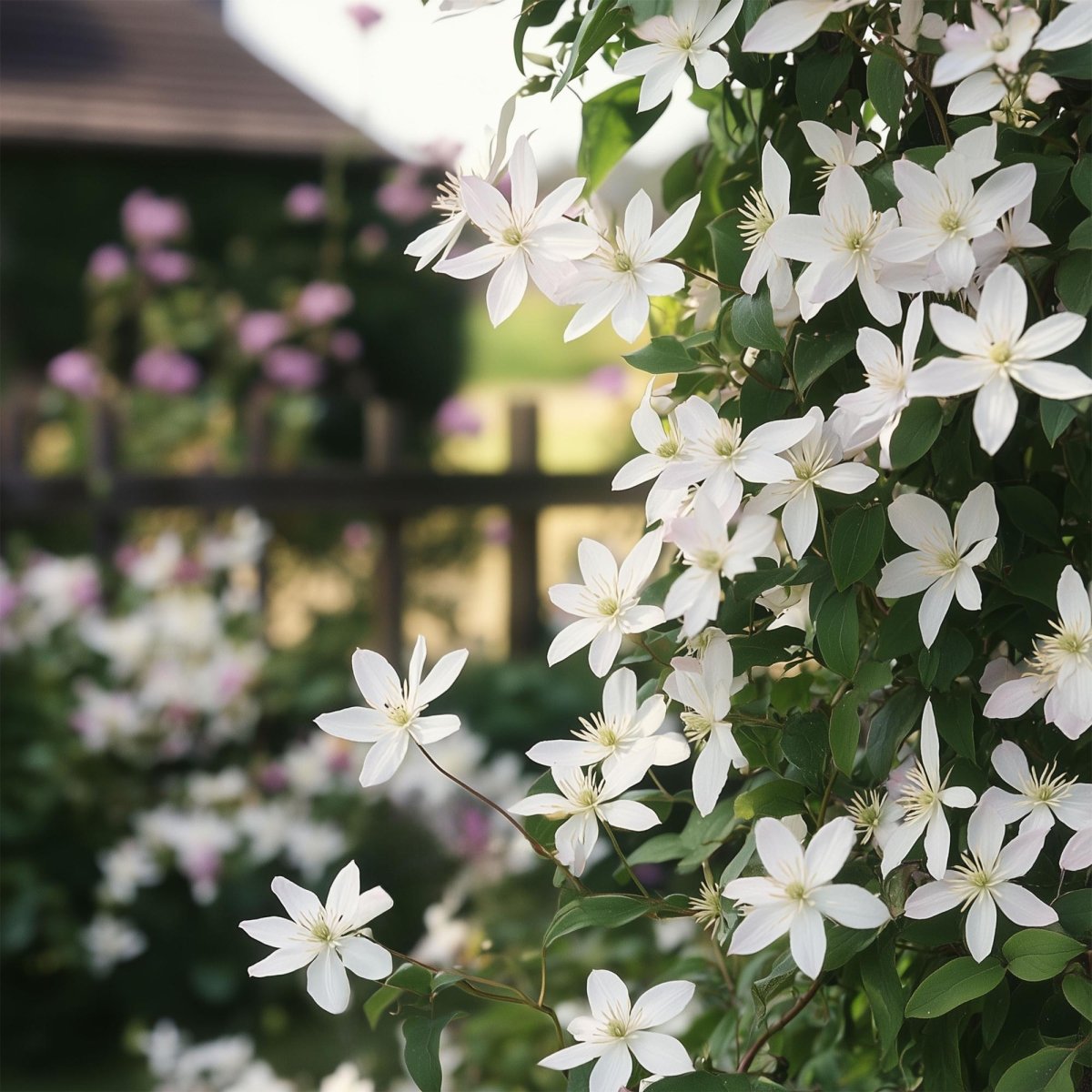 Clematis armandii &