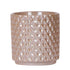 Diamond Pearl Dekotopf - Sand - Ø 9 cm - Wurzelwerk Design