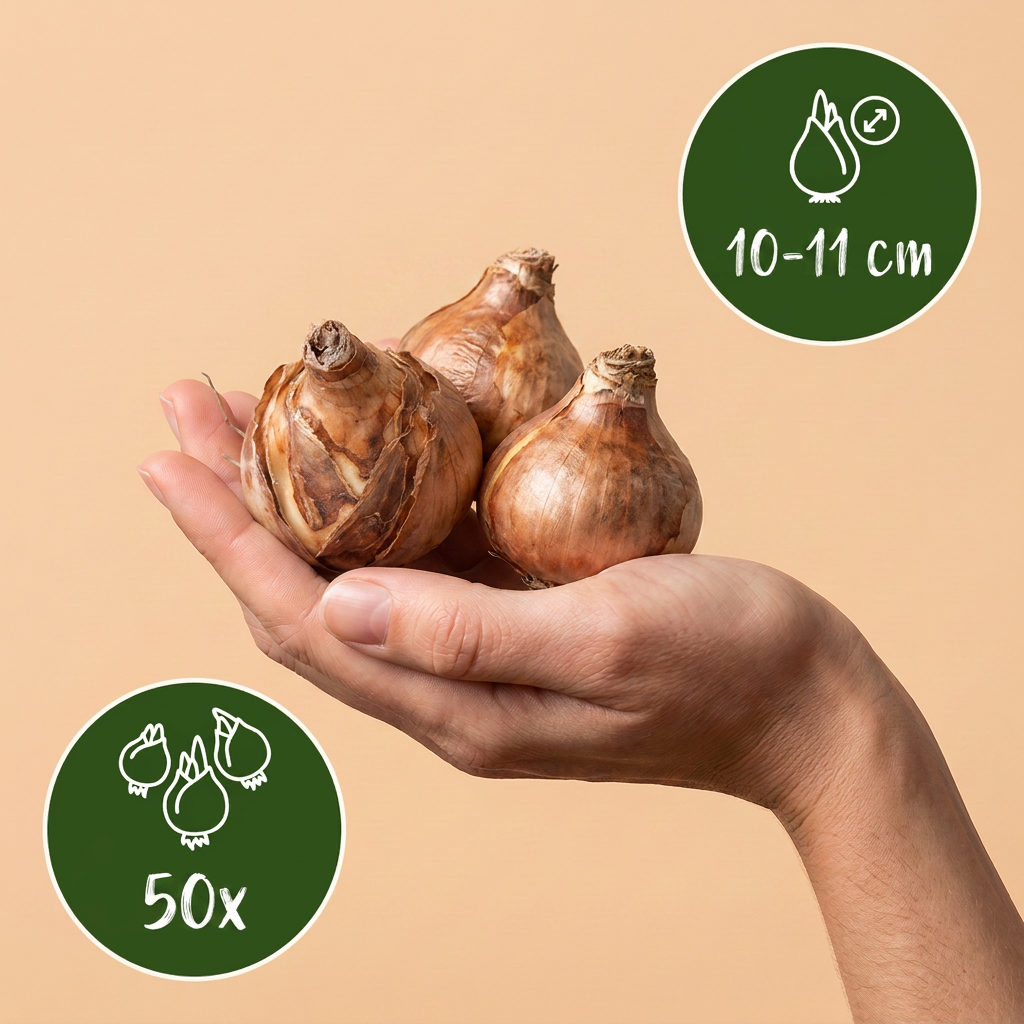 Narzisse Tête-à-Tête – Narcissus online kaufen | 50 bis 400 Blumenzwiebeln, niedrig, früh &amp; verwildernd – Wurzelwerk Design