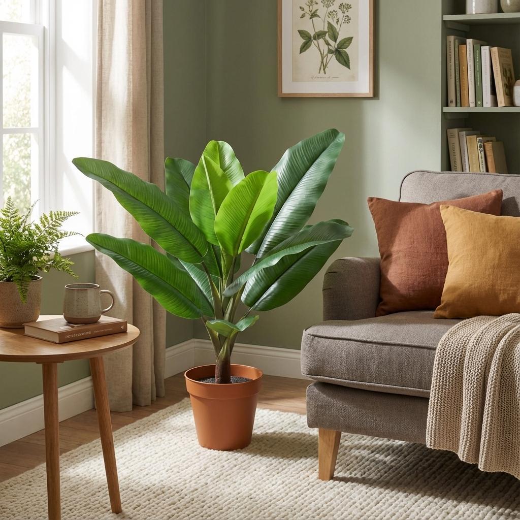 Kunstpflanze Philodendron, Everspring, 45-120 cm hohe, realistisch aussehende Zimmerpflanze in Topf auf hellen Hintergrund