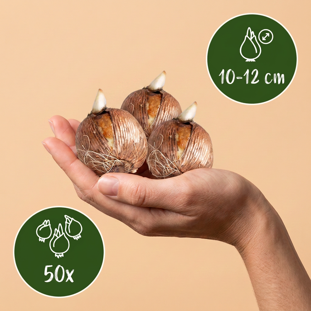 Blumenzwiebel-Mischung Schattengarten – online kaufen | 50 bis 400 Zwiebeln für schattige Bereiche – Wurzelwerk Design
