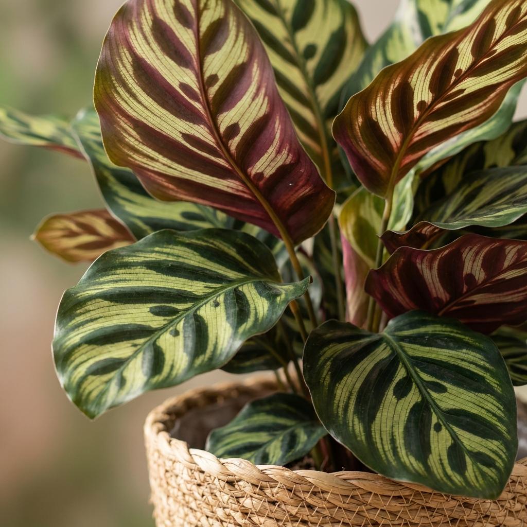 Calathea Makoyana kaufen | Pfauen-Korbmarante – Topf Ø 19 cm