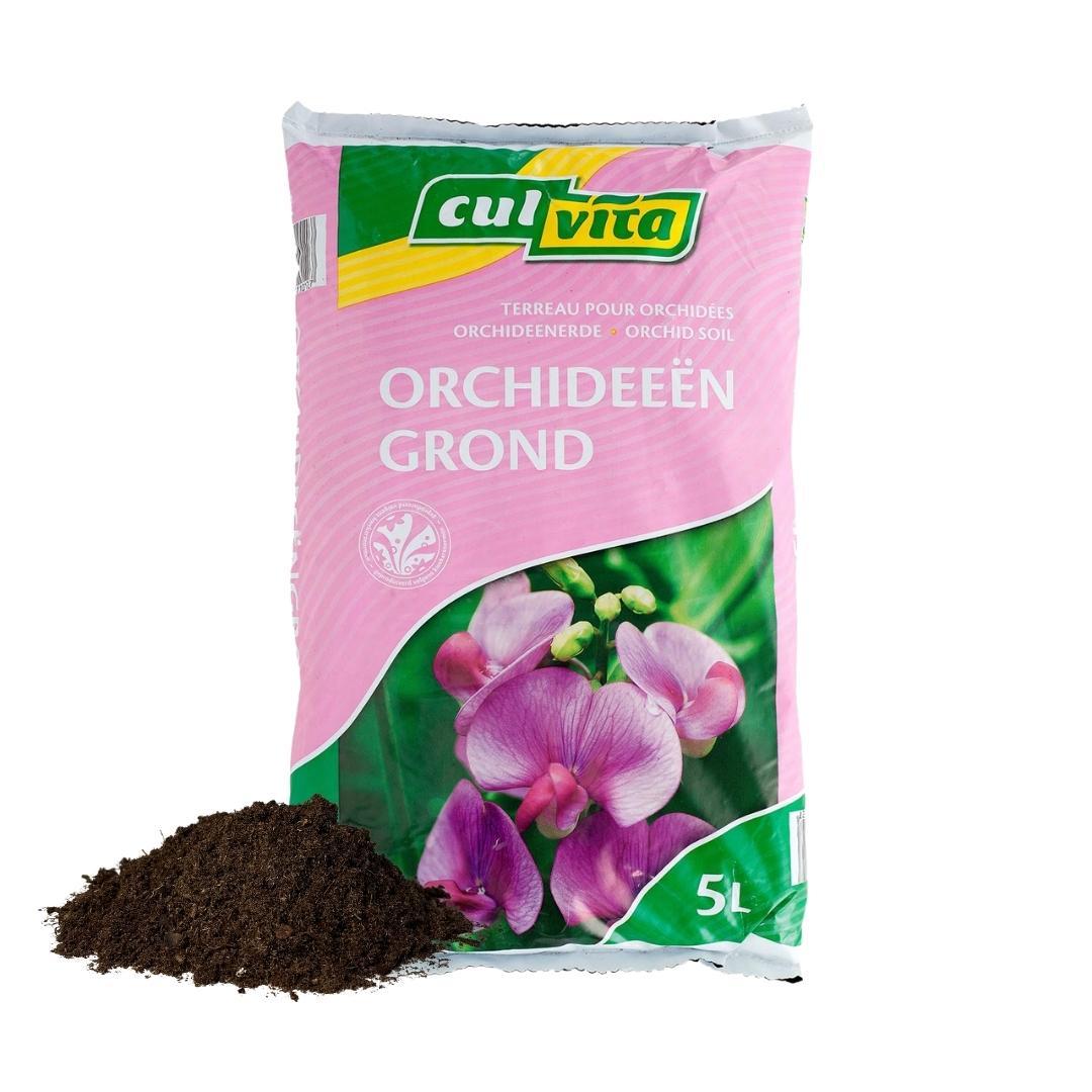 Culvita Orchideenerde – 5 Liter – Premium Spezialerde für alle Orchideenarten