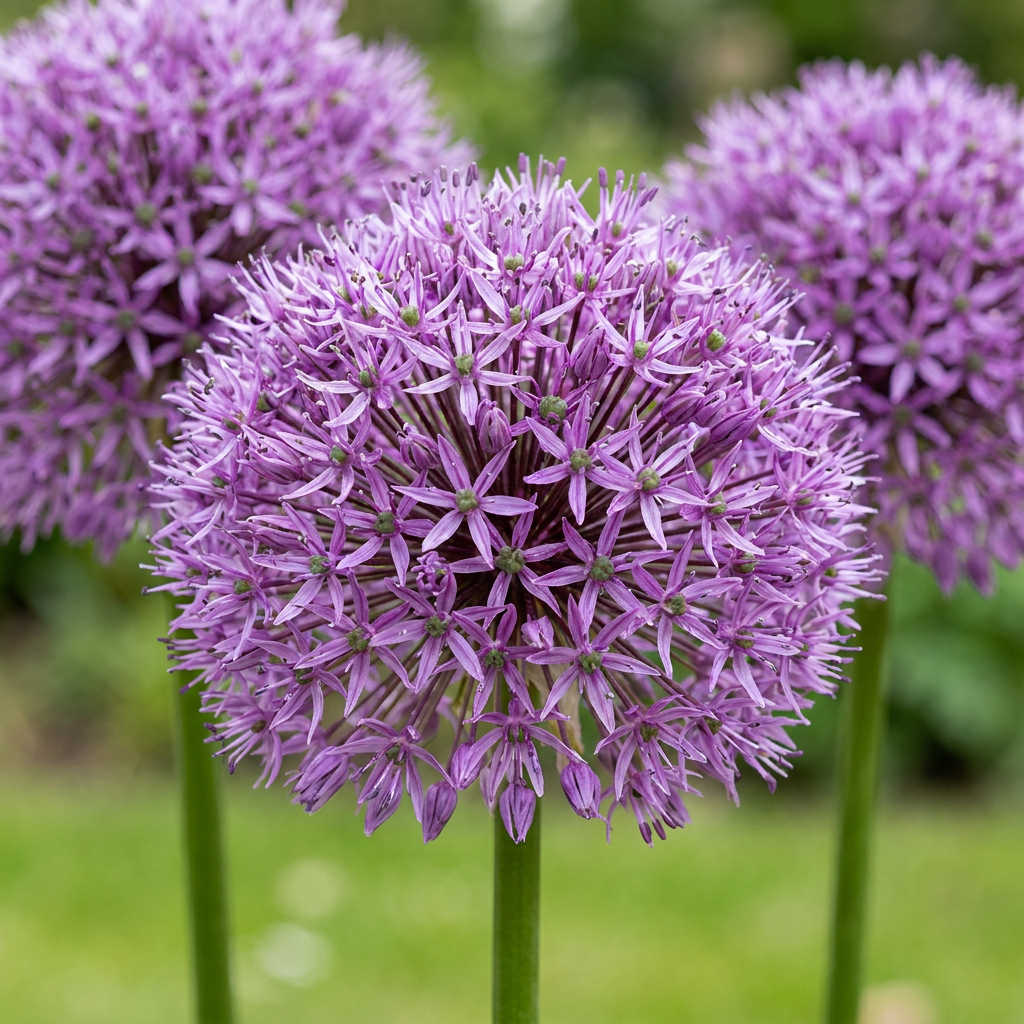 Riesen-Zierlauch Gladiator – Allium online kaufen | 8 bis 64 Blumenzwiebeln, Violett &amp; Bienenmagnet – Wurzelwerk Design