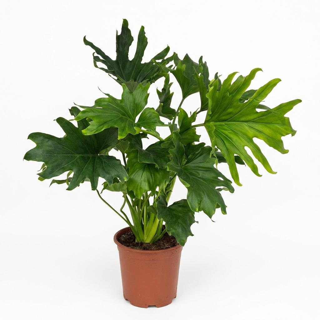 Philodendron Lickety Split kaufen | Zimmerpflanze – Topf Ø 19 cm, Höhe 70 cm - Wurzelwerk Design