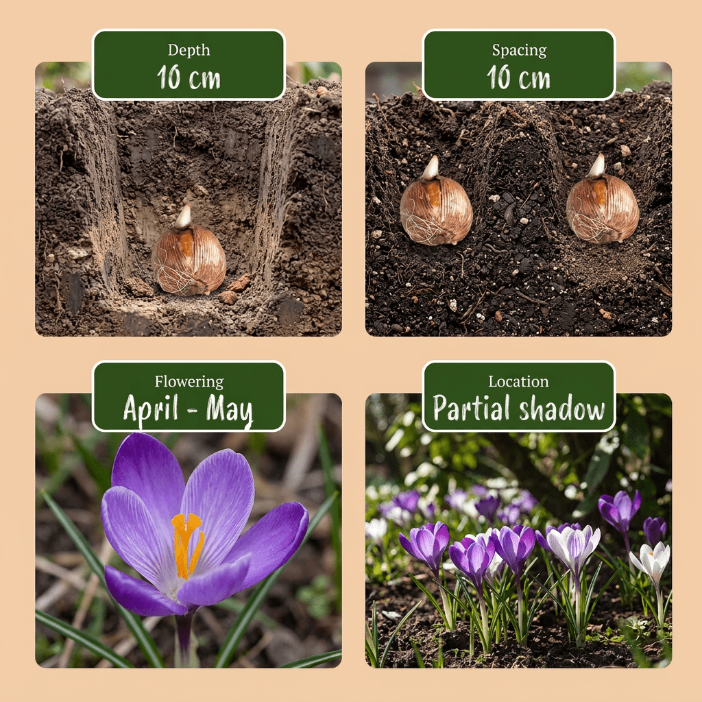 Blumenzwiebel-Mischung Schattengarten – online kaufen | 50 bis 400 Zwiebeln für schattige Bereiche – Wurzelwerk Design - Wurzelwerk Design