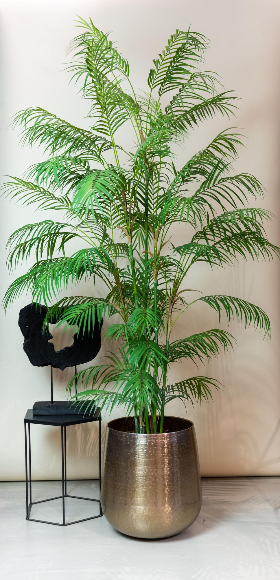 Kunstpflanze Chamaedorea Elegans Bergpalme von Everspring, 180 cm hohe, realistische grüne Zimmerpflanze als Dekoration