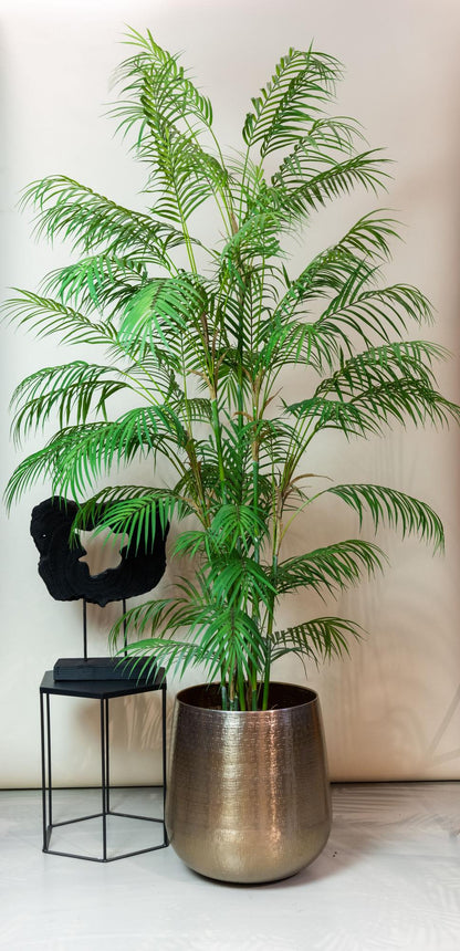 Kunstpflanze Chamaedorea Elegans Bergpalme von Everspring, 180 cm hohe, realistische grüne Zimmerpflanze als Dekoration
